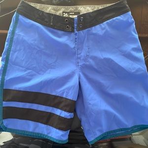 Boys swim shorts blue Hurley size 26